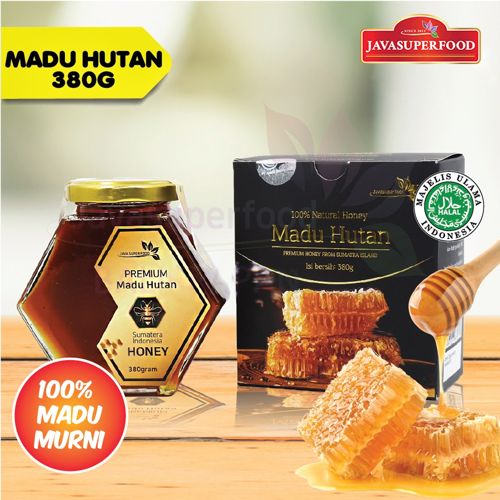 

MADU HUTAN / FOREST HONEY 380 GRAM JAVA SUPER FOOD