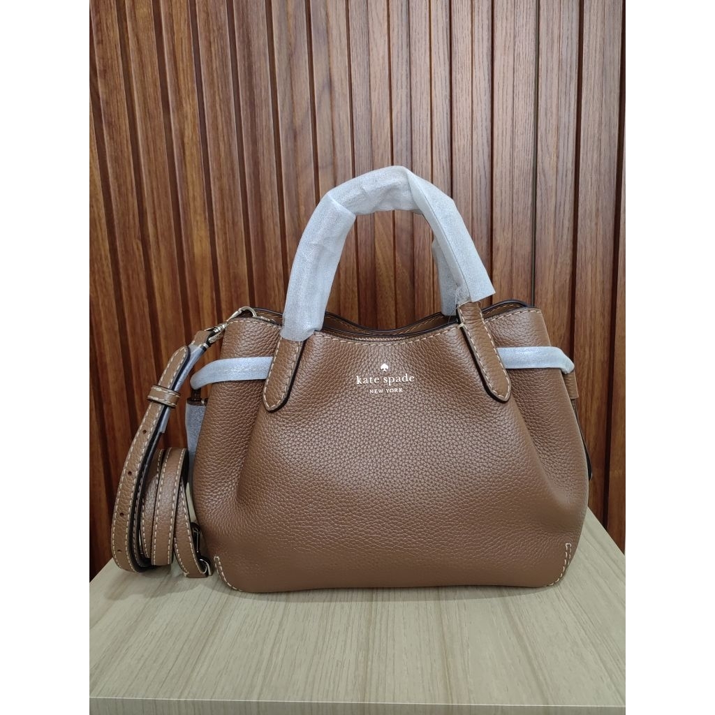 KS Dumpling Small Satchel Warm Ginge