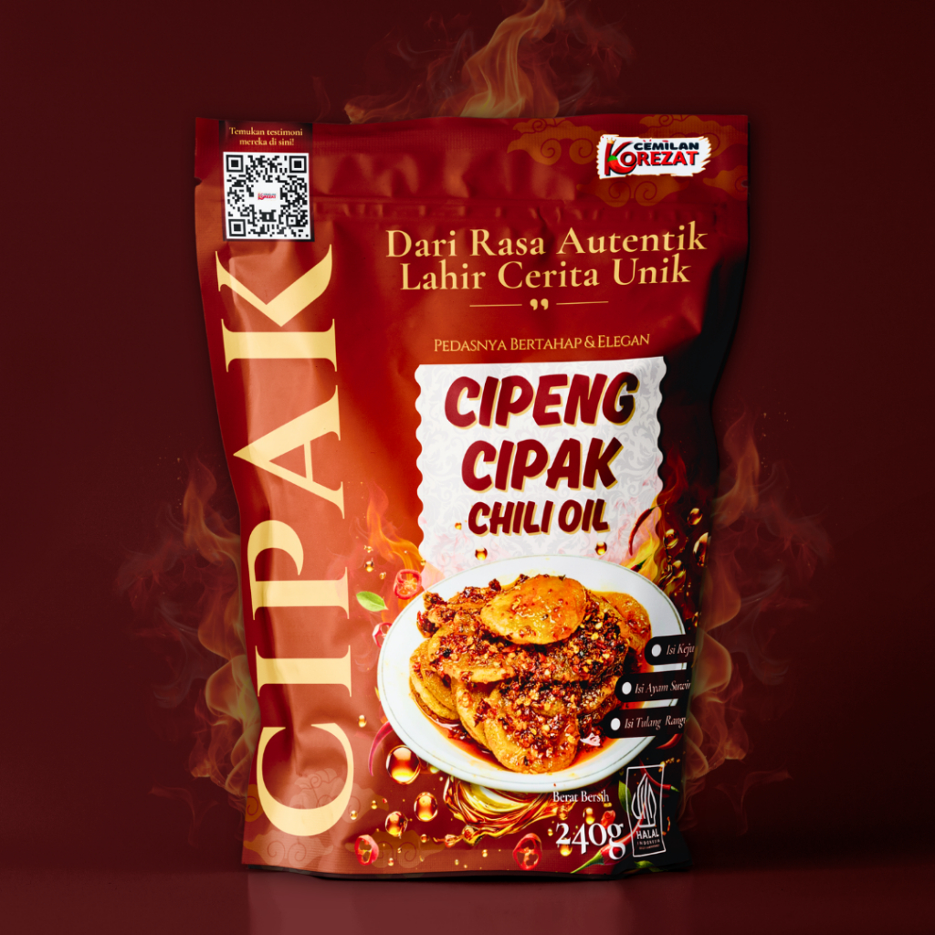 

Cipeng Cipak Isi Jumbo Korezat | Snack Frozen Pedas Gurih - Bonus Chili Oil