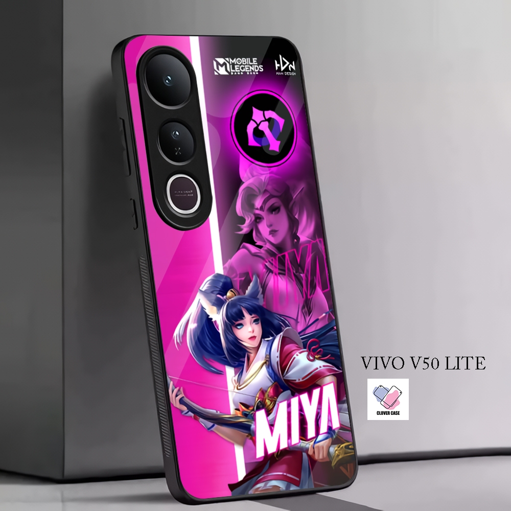 [ML30]  Case Glossy Case NEW | VIVO V50 LITE | CASE KEKINIAN LUCU |  Casing Hp Kilau Motif ML