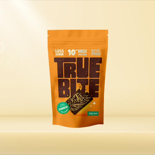 

True Bite Snack Cheese Brownies High Protein 10g Less Sugar Gluten Free