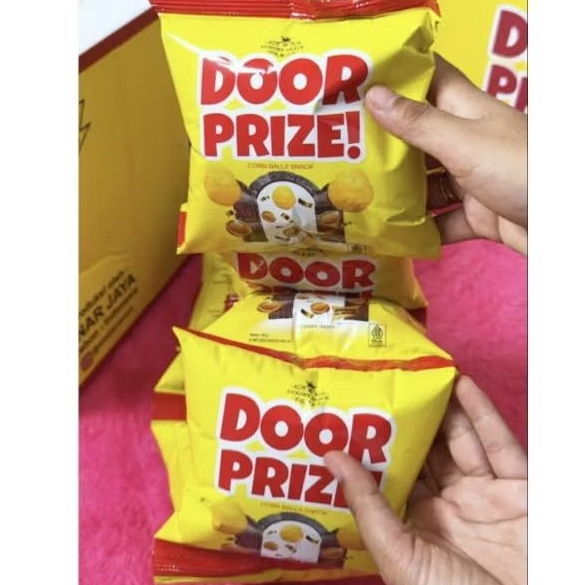 

snack viral berhadiah merk DOORPRIZE