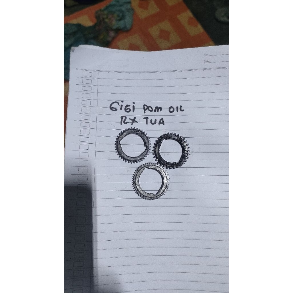 gigi pompa oil RX-King cobra rxs rx100 original