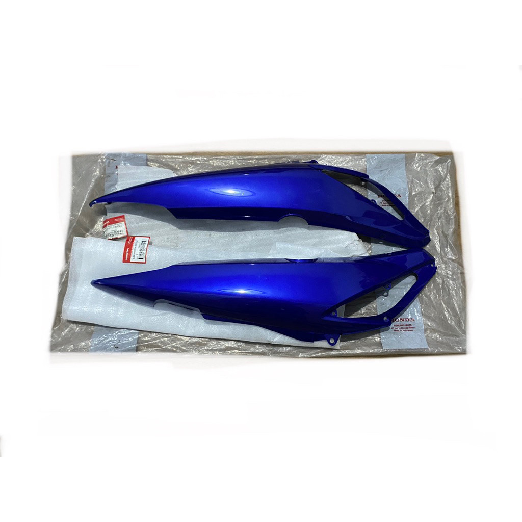 Cover body biru supra x 125 old lama original baru AHM