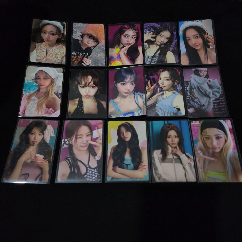 Photocard Le Sserafim Official Chaewon Sakura Yunjin Kazuha Eunchae Lesserafim Different Antifragile
