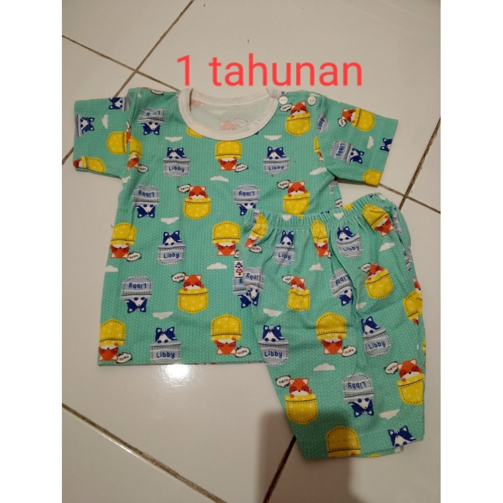 PRELOVED BAJU ANAK 1-2 TAHUN LD 30-31 CM CEWEK COWOK LIBBY LPH VELVET