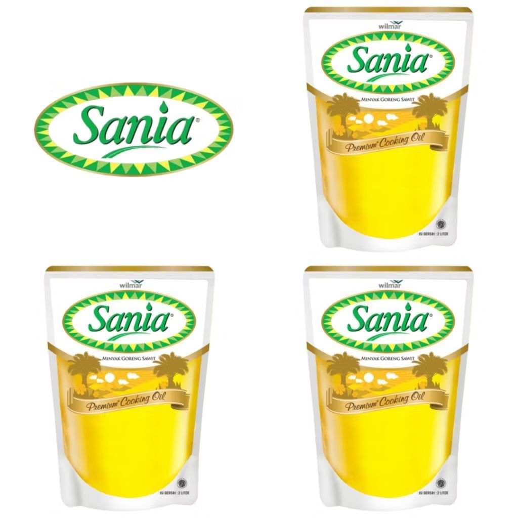 

Sania Minyak Goreng Sawit Cooking Oil Pouch 2 Liter