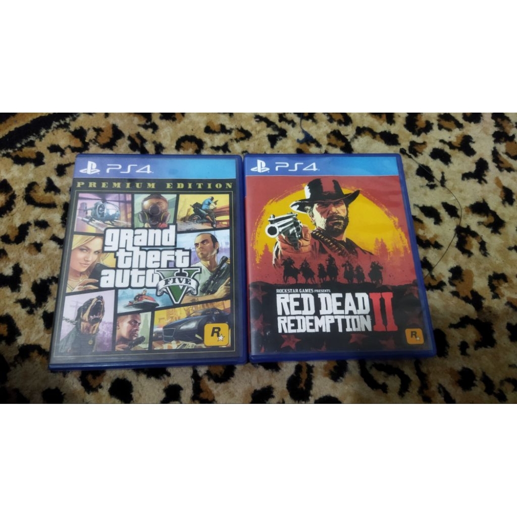GTA & RDR2 PS4 (Region3)