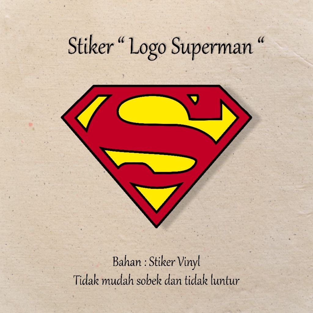 

Stiker Superman Stiker Logo Superman Sricker Superman Stiker Vinyl Superman Anti Air Stiker Supermen