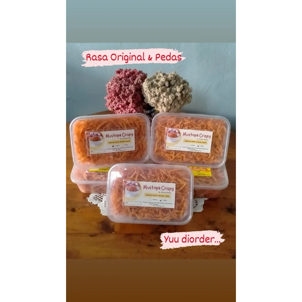 

Mustofa Kentang Kering