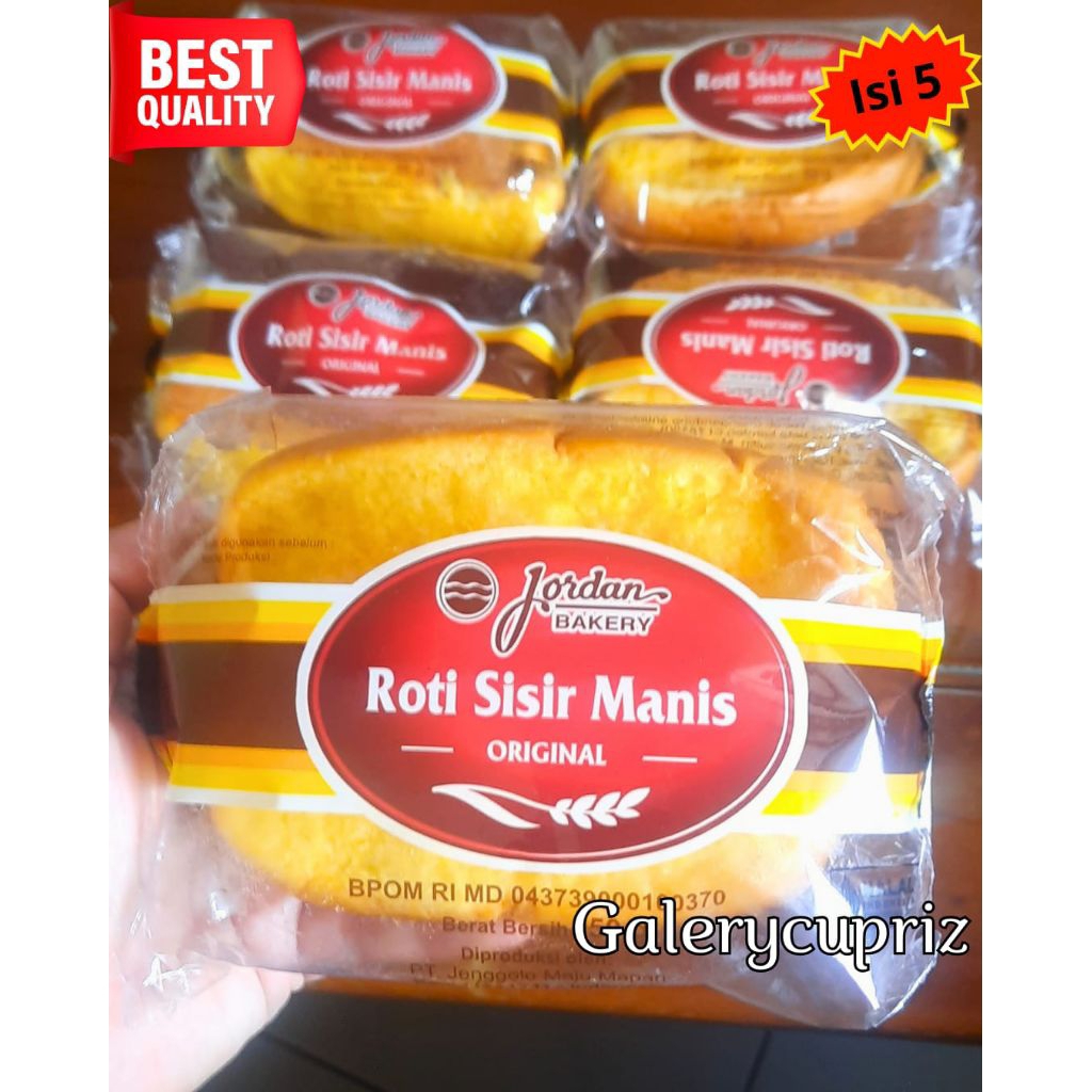 

Roti Sisir Manis Jordan Bakery enak dan murah