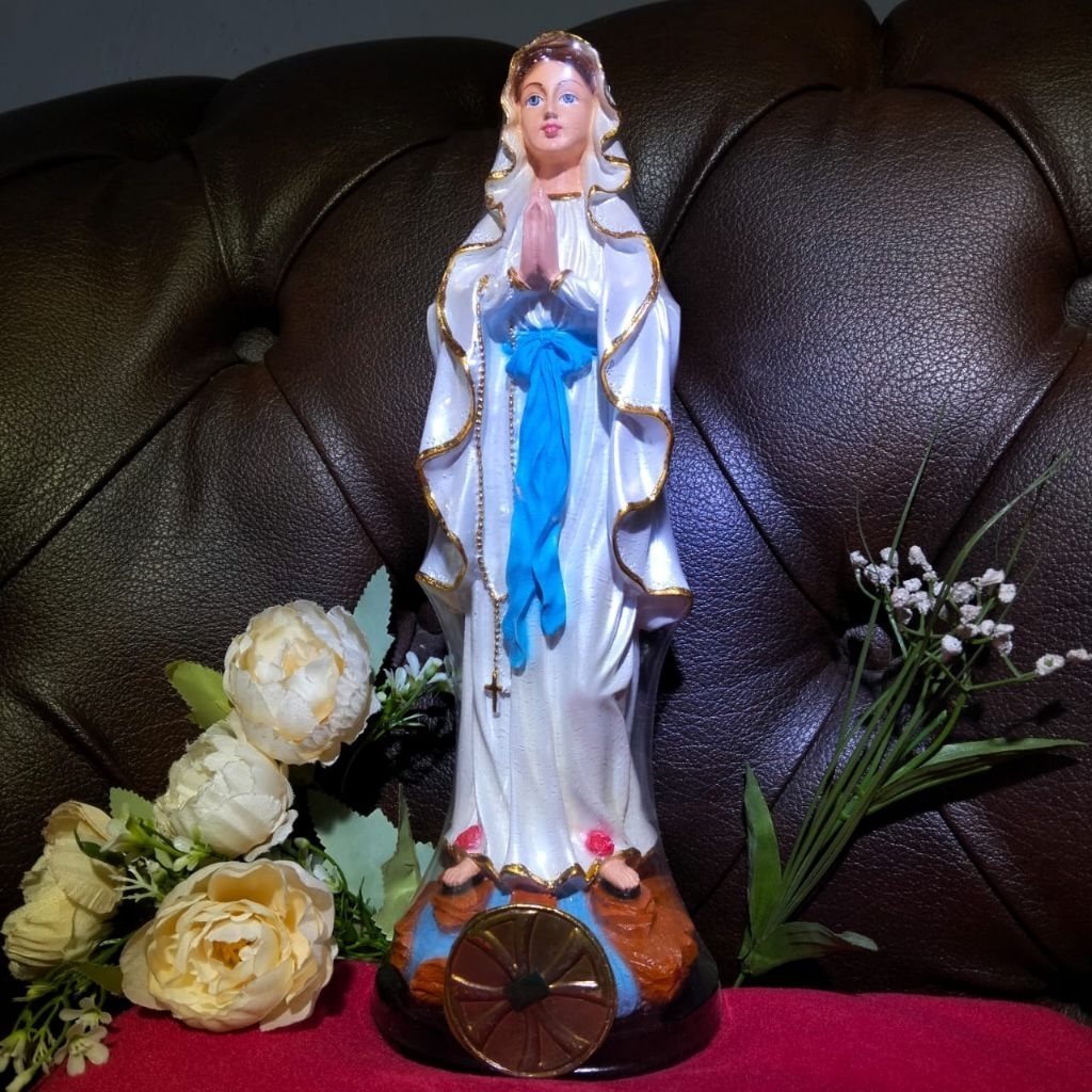 Patung Bunda Maria Lourdes 30cm