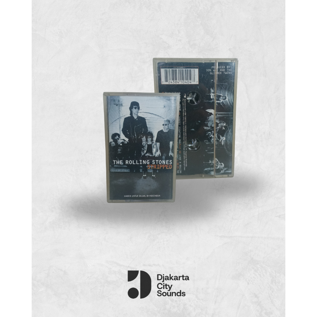 Kaset Pita Rolling Stones - Stripped