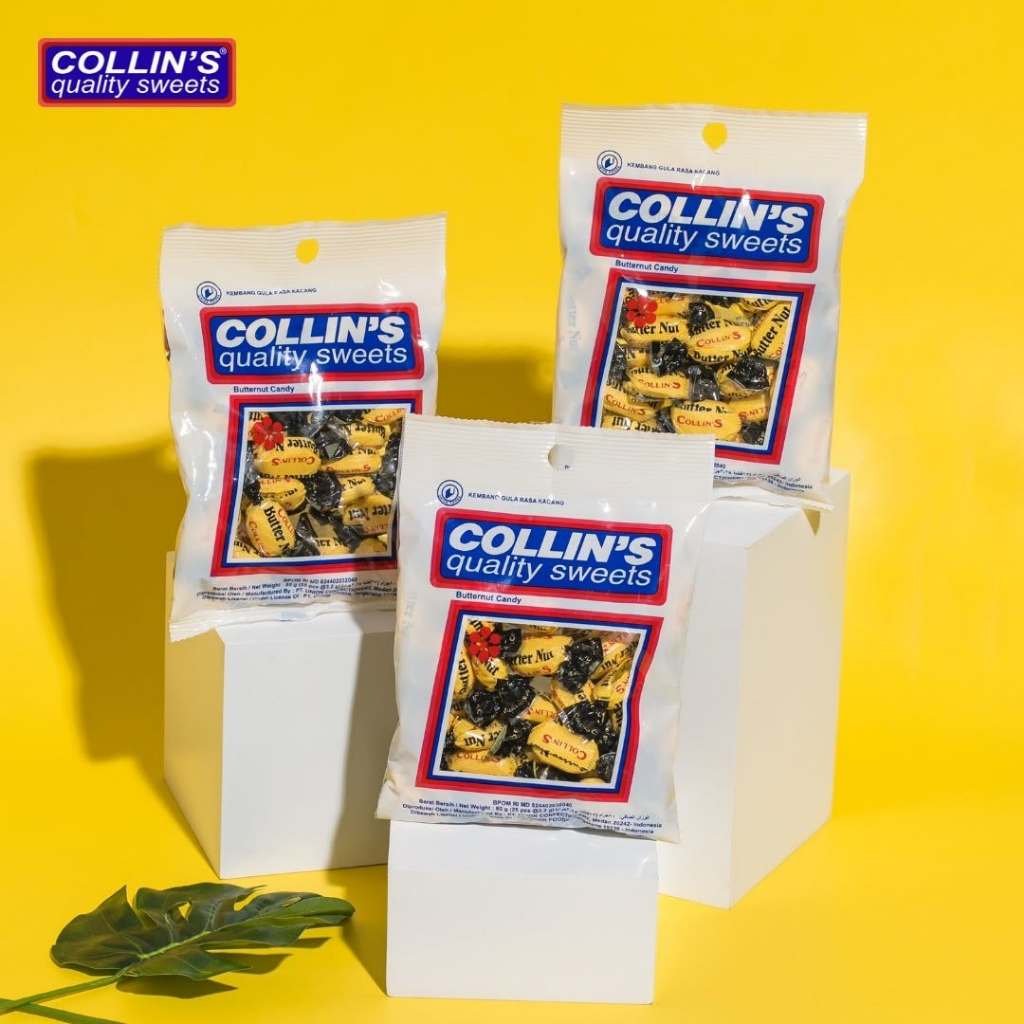 

Permen Collins Butternut 1 Pack isi 25 pcs