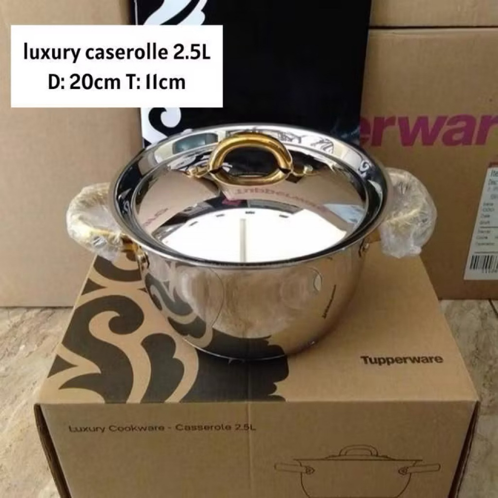 panci luxury  2,5L tupperware