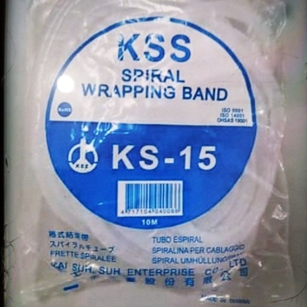 KABEL SPIRAL WRAPPING BAND KS15 KS 15 KS-15 merk KSS
