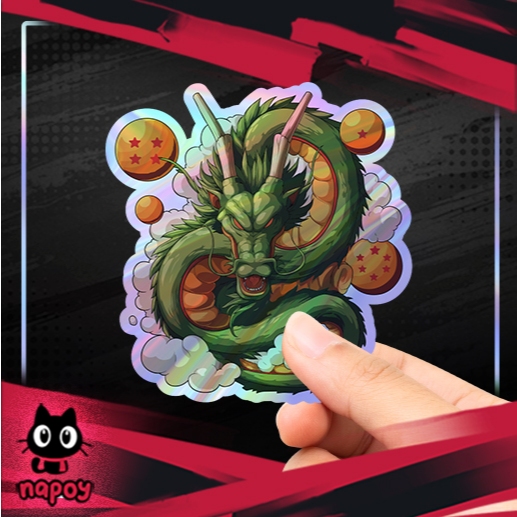 

Stiker Hologram Anime Dragon Ball Shenron