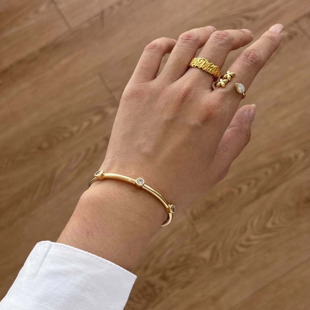 VESTIGE | Lucy Bangle - Gelang Bangle Fashion Lapis Emas 18K