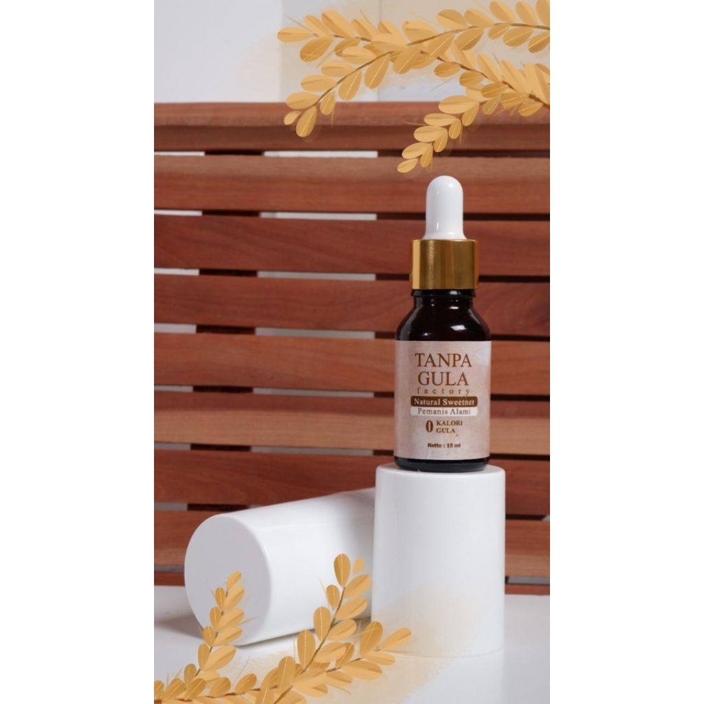 

Tanpa Gula Pemanis Alami / Stevia Pemanis Cair / Gula Stevia