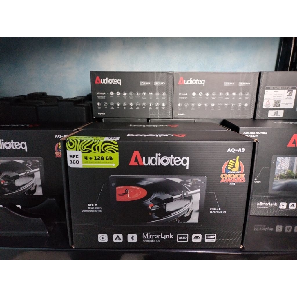 HEAD UNIT AUDIOTEQ 4/128 NFC 360 SUPPORT