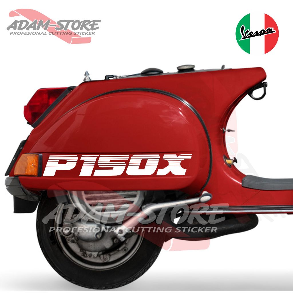 VPX1 Sticker Vespa P150X / Sticker motor vespa px / stiker motor vespa px 150 x