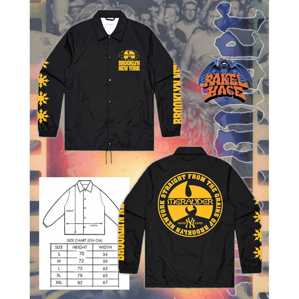 Winbreaker Merauder - Wutang Rip Off | Winbreaker Black Original Merchandise