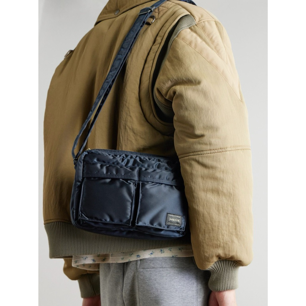 Porter Yoshida Small Tanker Sling Bag - Black