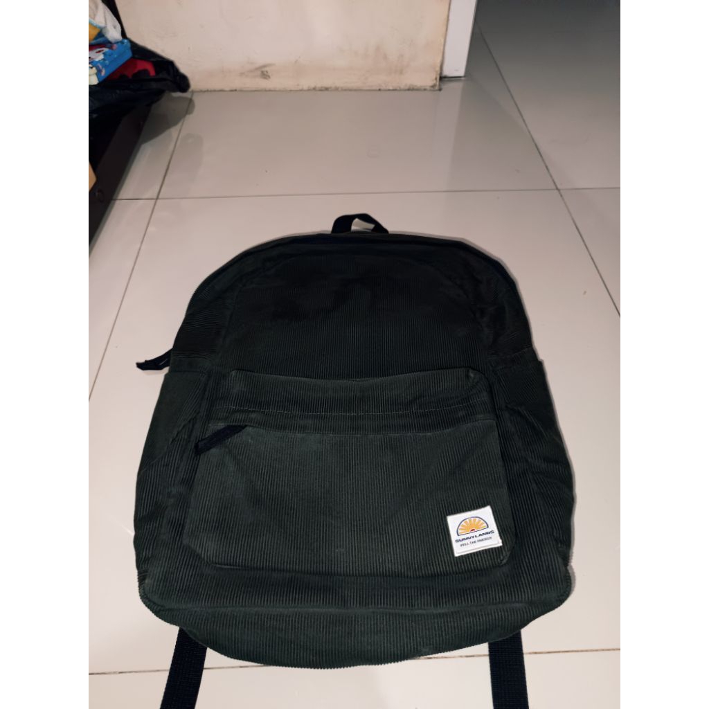 tas corduroy sunnylands original second, tas ransel corduroy