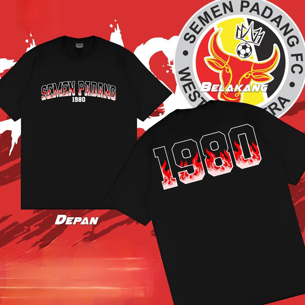 KAOS TSHIRT SEMEN PADANG 1980 FIRE