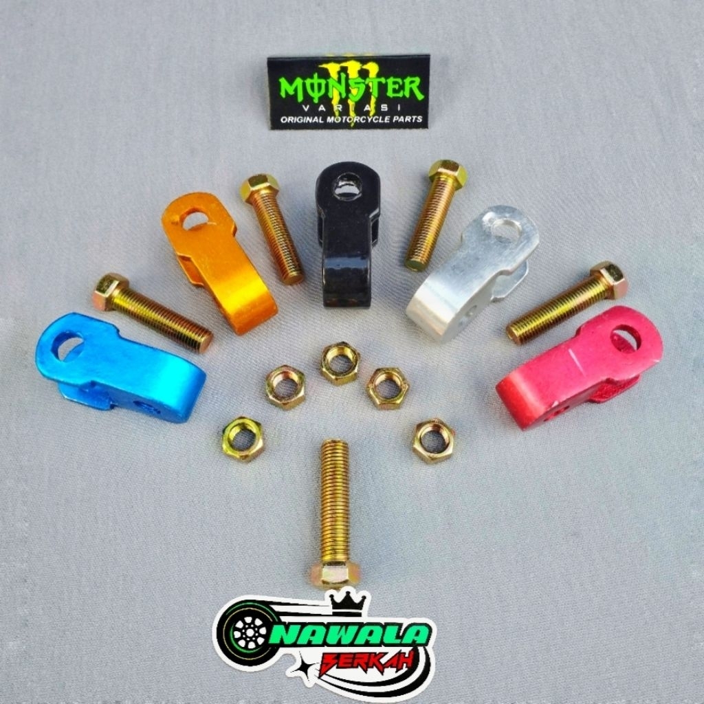 PENINGGI SHOCK BELAKANG MOTOR BEBEK / PENINGGI SHOCK BELAKANG/ SAMBUNGAN SHOCK BELAKANG MOTOR BEBEK