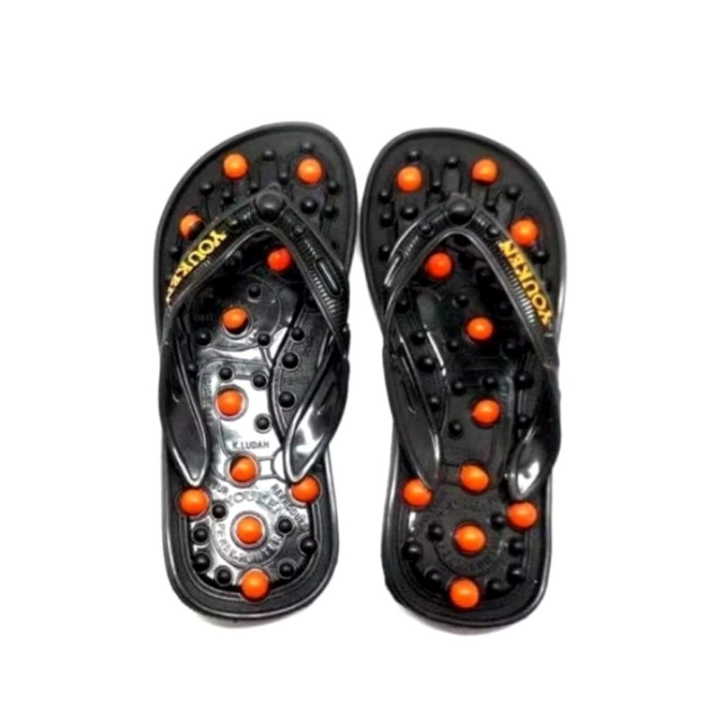 sandal duri jepit youken/sandal duri warna youken pria/wanita/sandal Refleksi