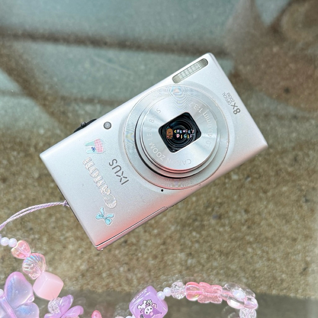 [ READY STOCK ] Canon Ixus 132HD (Silver) | Digital Camera Pink | Digicam Pink | Digicam Canon Pink 