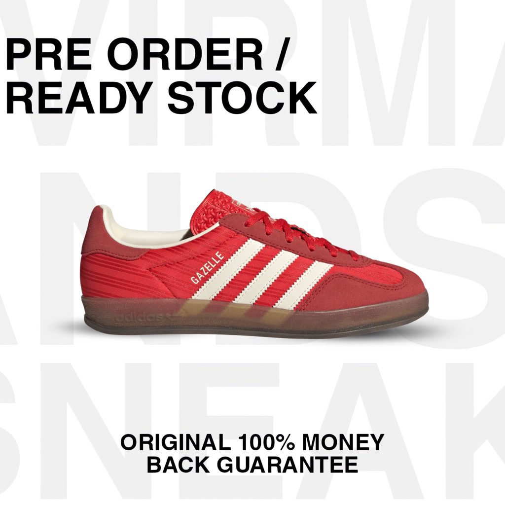Adidas Gazelle Indoor Womens Red