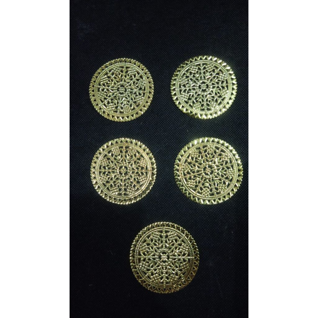 LEMPENGAN BULAT EMAS