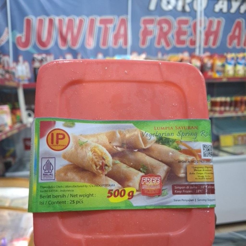 

IP LUMPIA SAYURAN 500gr /Vegetarian Spring Roll