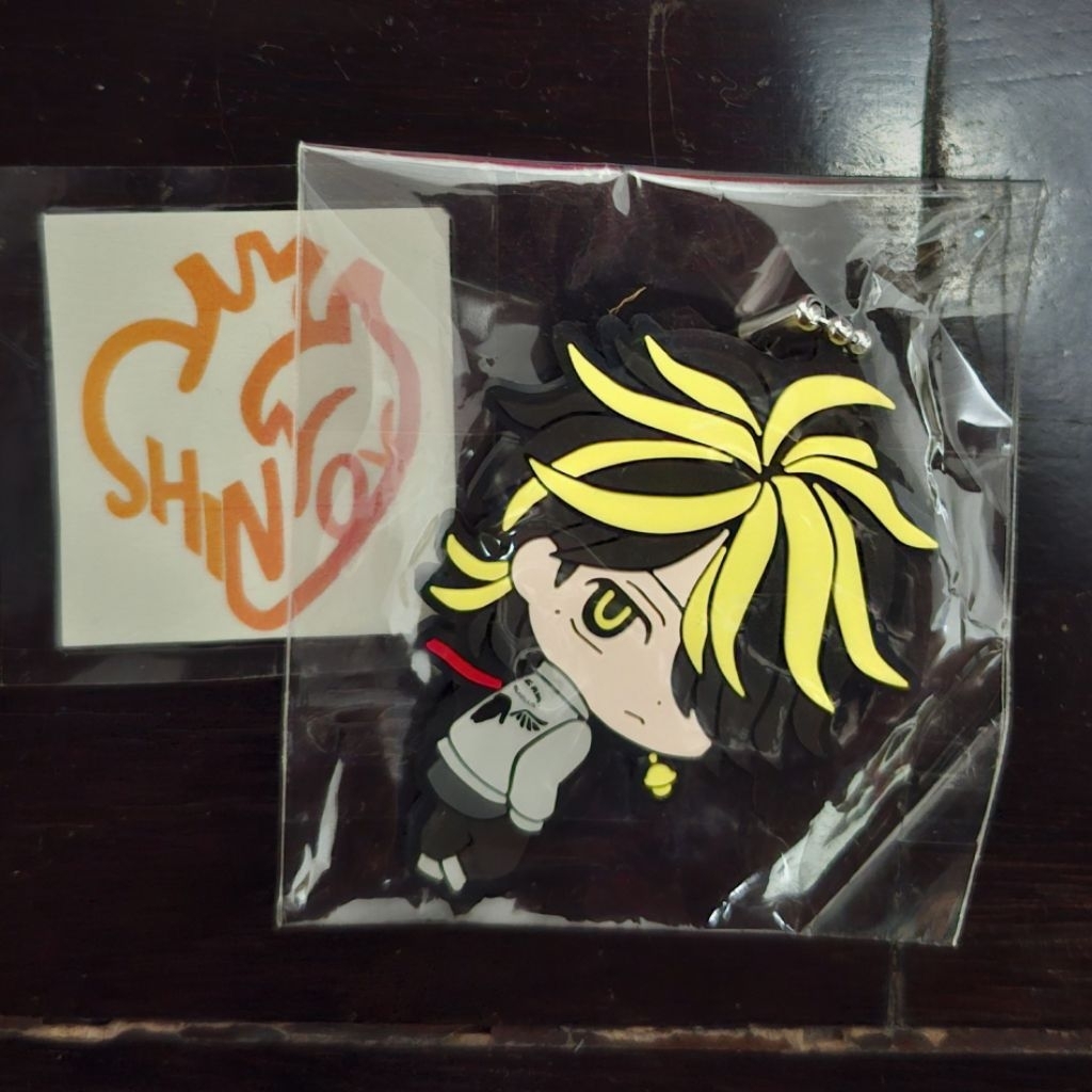 Tokyo revengers kazutora hanemiya rubber phonestrap