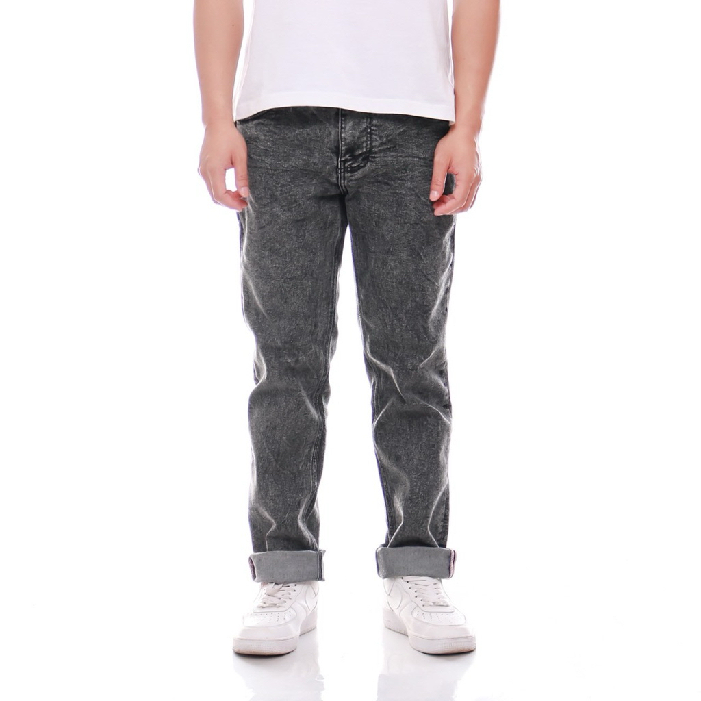 JEANS DENIM SELVEDGE WASH PANJANG ORIGINAL LOKAL BRAND BAGELER RSCH