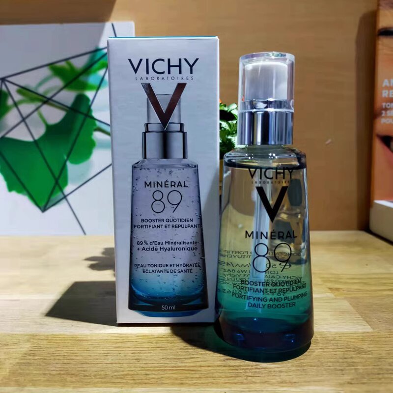 Vichy Serum 50ml /Vichy Mineral 89 Penguat Wajah Harian dengan Asam Hyaluronic/Vichy Mineral Essence