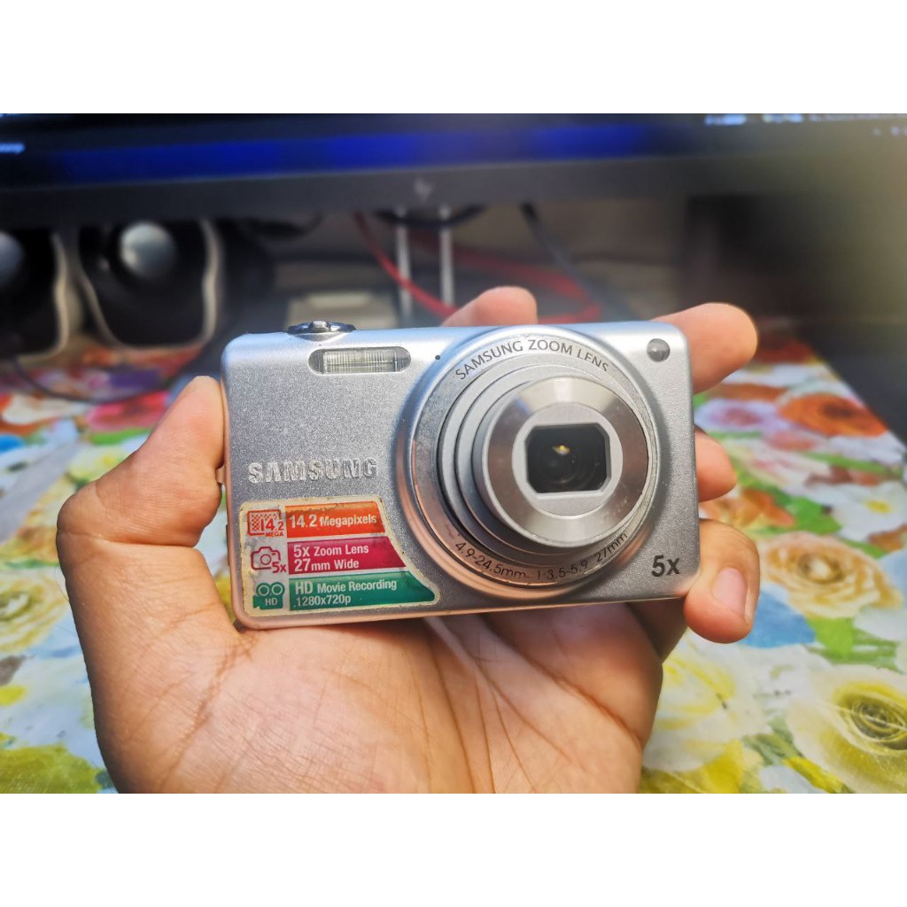 KAMERA SAKU DIGITAL POCKET DIGITAL KAMERA JADUL RETRO SAMSUNG ST65 SECOND BEKAS