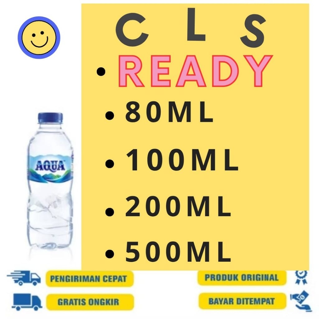 

aqua botol 600ml (isi CLS)