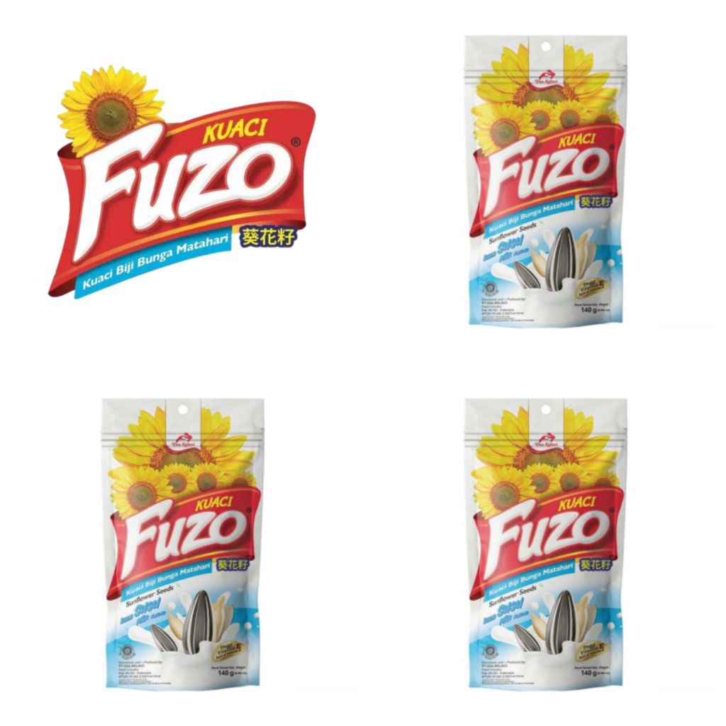 

Dua Kelinci Fuzo Kuaci Biji Bunga Matahari Susu 140 Gr
