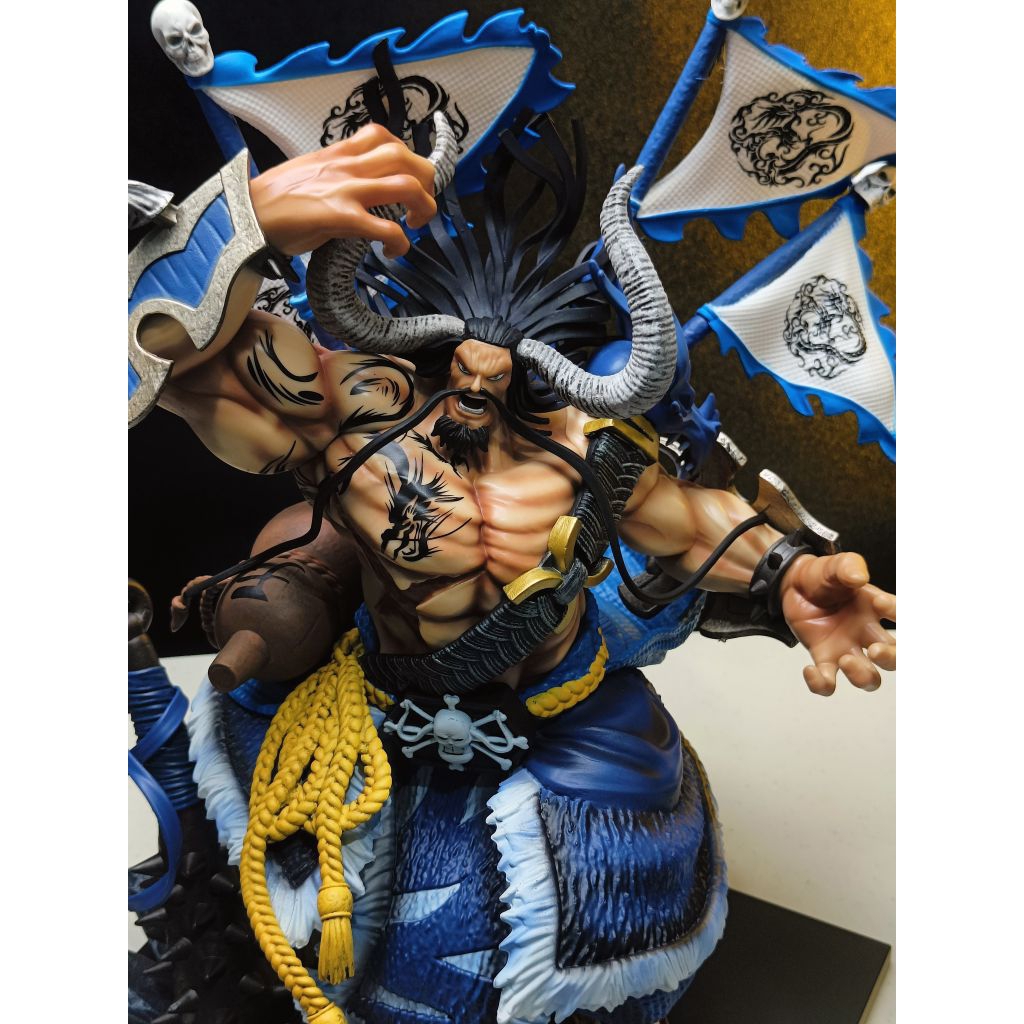 Figure One piece - Kaido blue - PVC