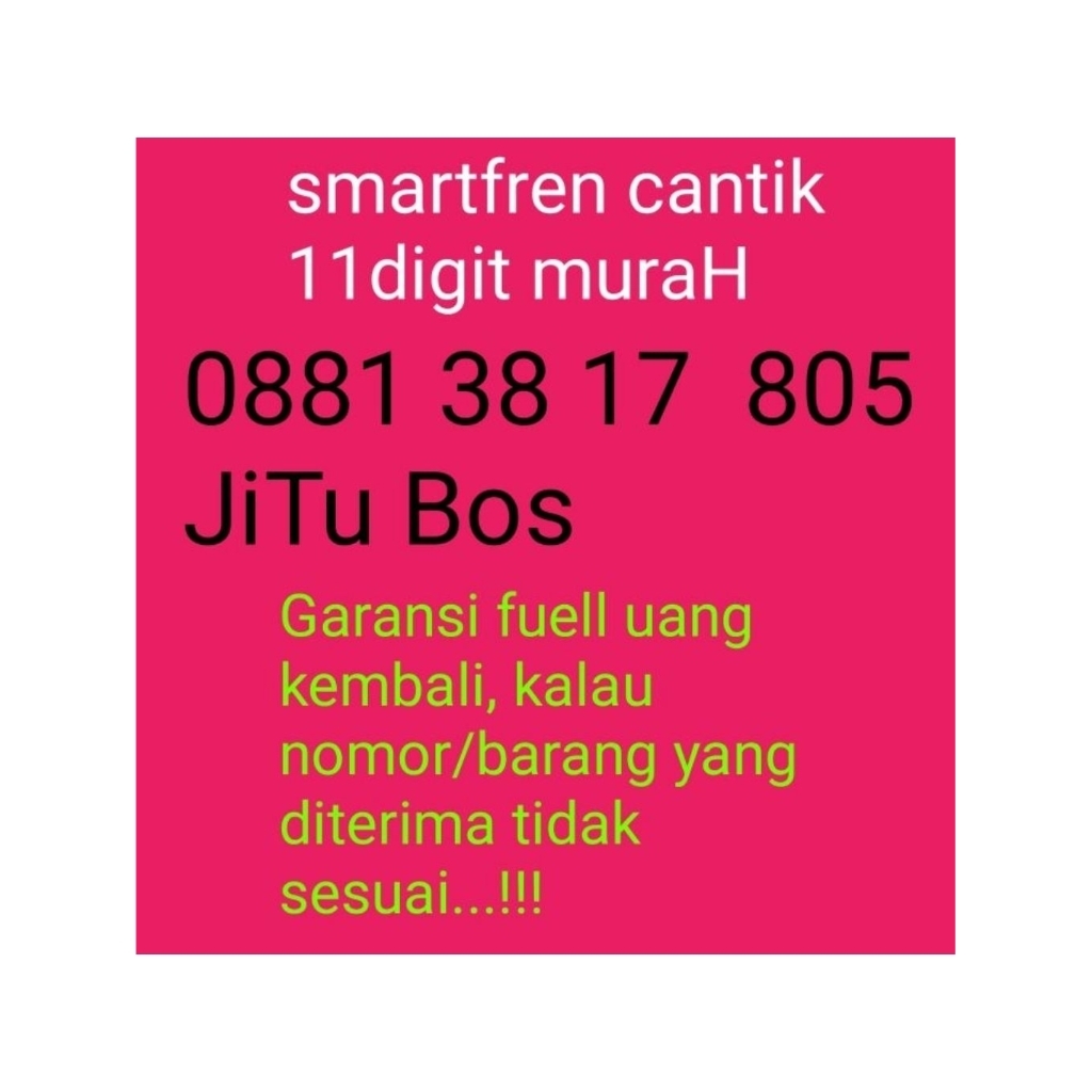 smartfren 11 digit no Cantik