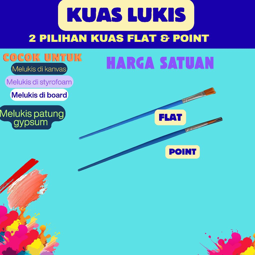 

Kuas Lukis Mewarnai Harga Satuan