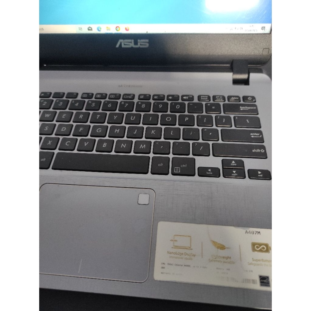 LAPTOP ASUS A407M (SECOND)