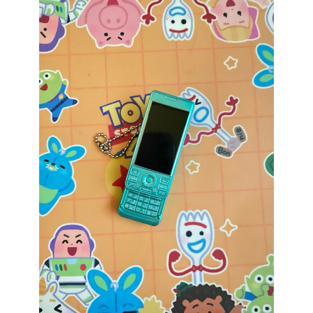 Trinkets gotochi hp hape RARE Emerald Green flip phone Collection docomo ver Gacha