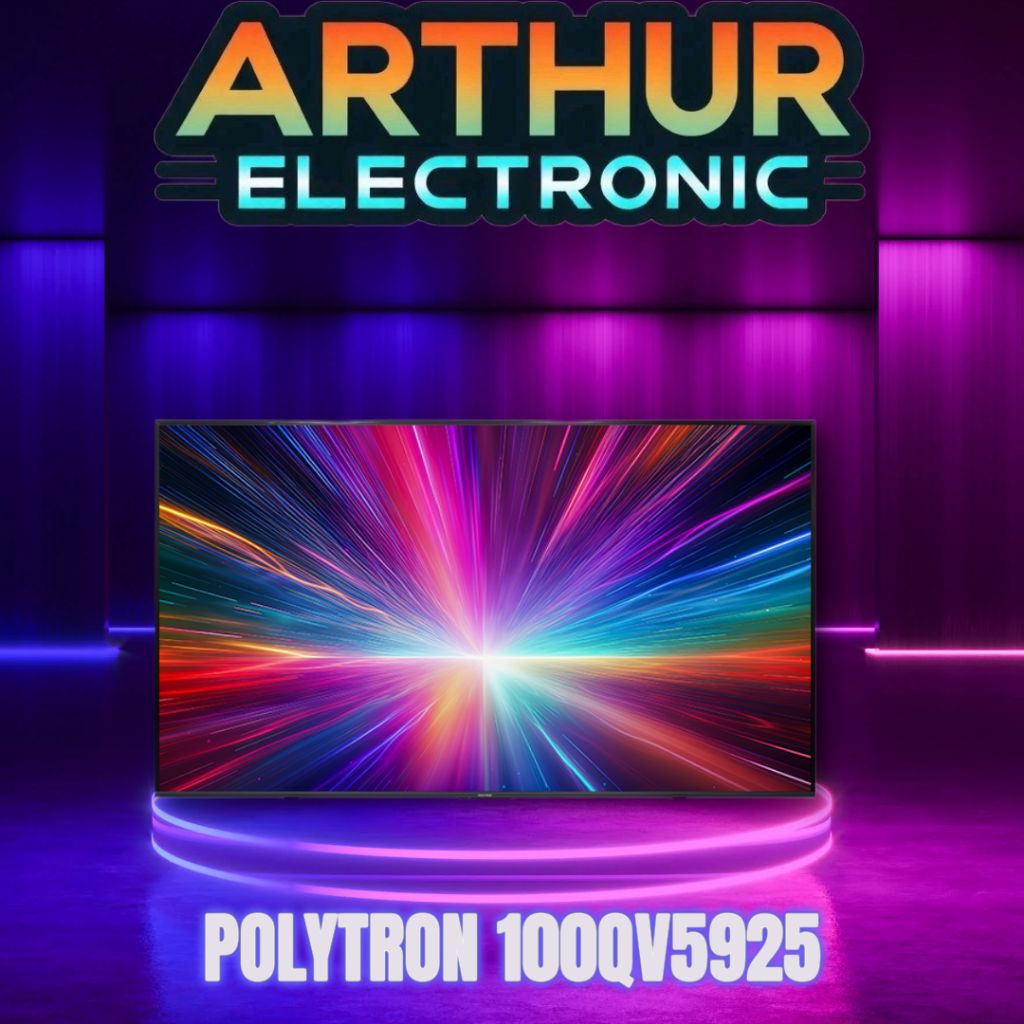 POLYTRON 100QV5925 4k Smart TV 100 Inch