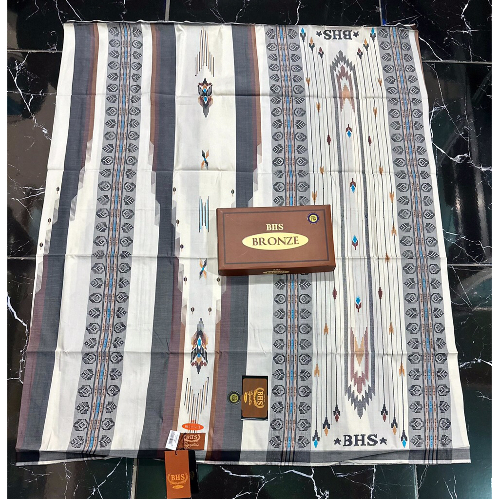 COD/BAYAR DI TEMPAT - SARUNG TENUN BHS SIGNATURE SIF/SIB/SIA/SSH/SGB GRADE BRONZE KWALITAS NOMER 3 1