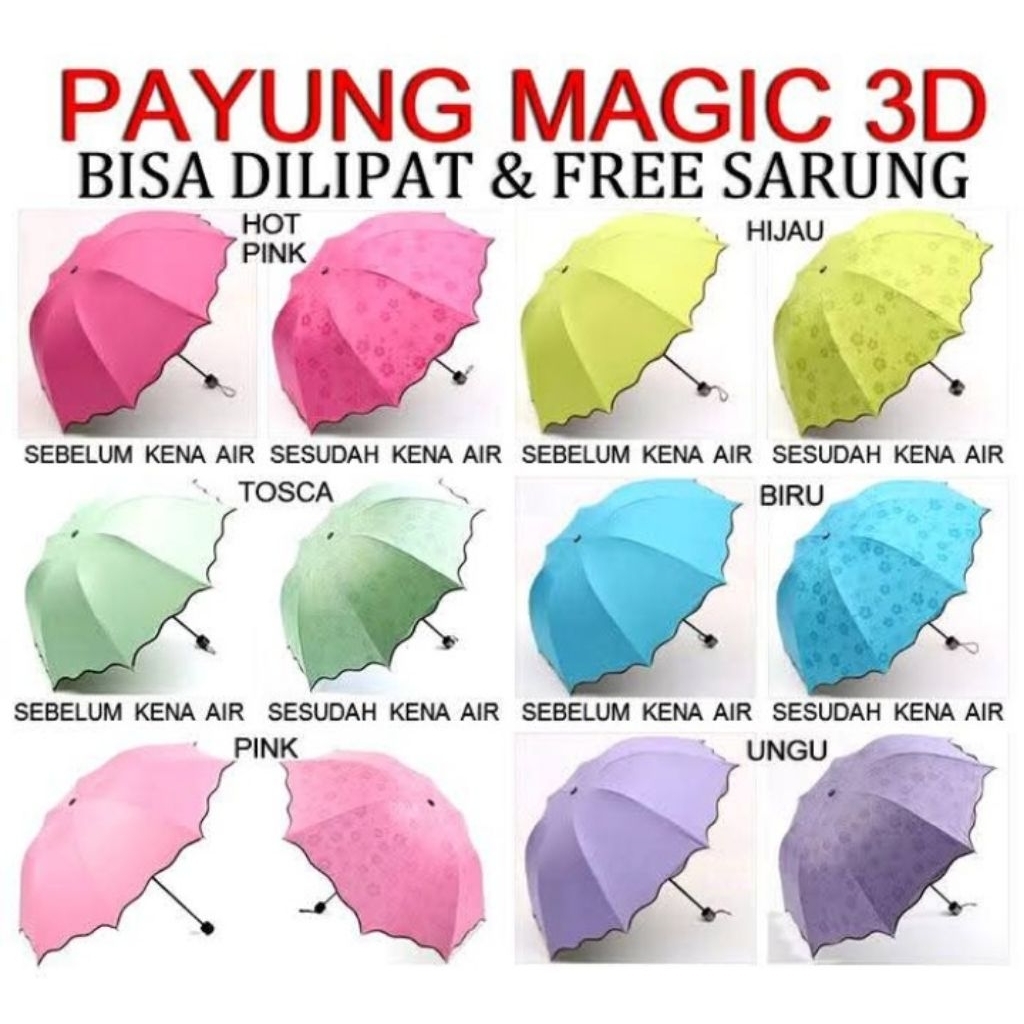PAYUNG MAGIC 3D / PAYUNG 3D/PAYUNG LIPAT