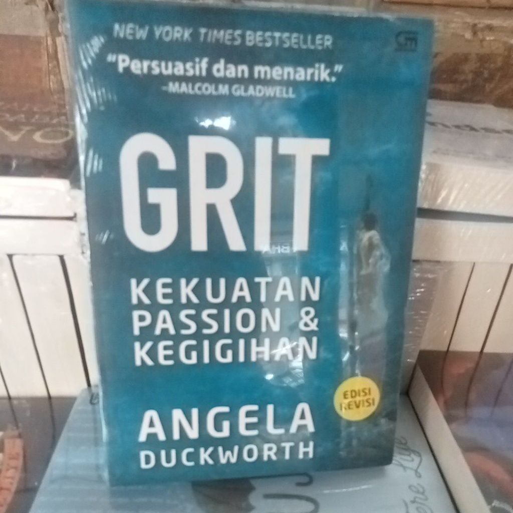 buku GRIT kekuatan passion dan kegigihan.